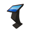 空港用ブラックタッチセンシティブ傾斜タッチスクリーンデジタルキオスク